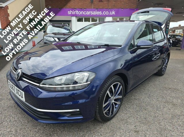 Volkswagen Golf Tsi Se Nav Hatchback BJ67XCU Blue