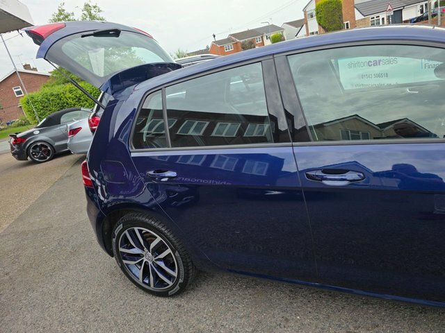 Volkswagen Golf Tsi Se Nav Hatchback BJ67XCU Blue #5