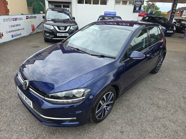 Volkswagen Golf Tsi Se Nav Hatchback BJ67XCU Blue #3