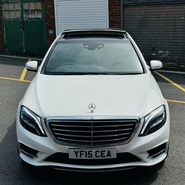 Mercedes-Benz S Class 3.0 S350l V6 Bluetec Amg Line G-tronic Euro 6 S N444TOG White #4