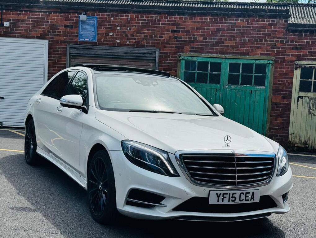 Mercedes-Benz S Class 3.0 S350l V6 Bluetec Amg Line G-tronic Euro 6 S N444TOG White #2