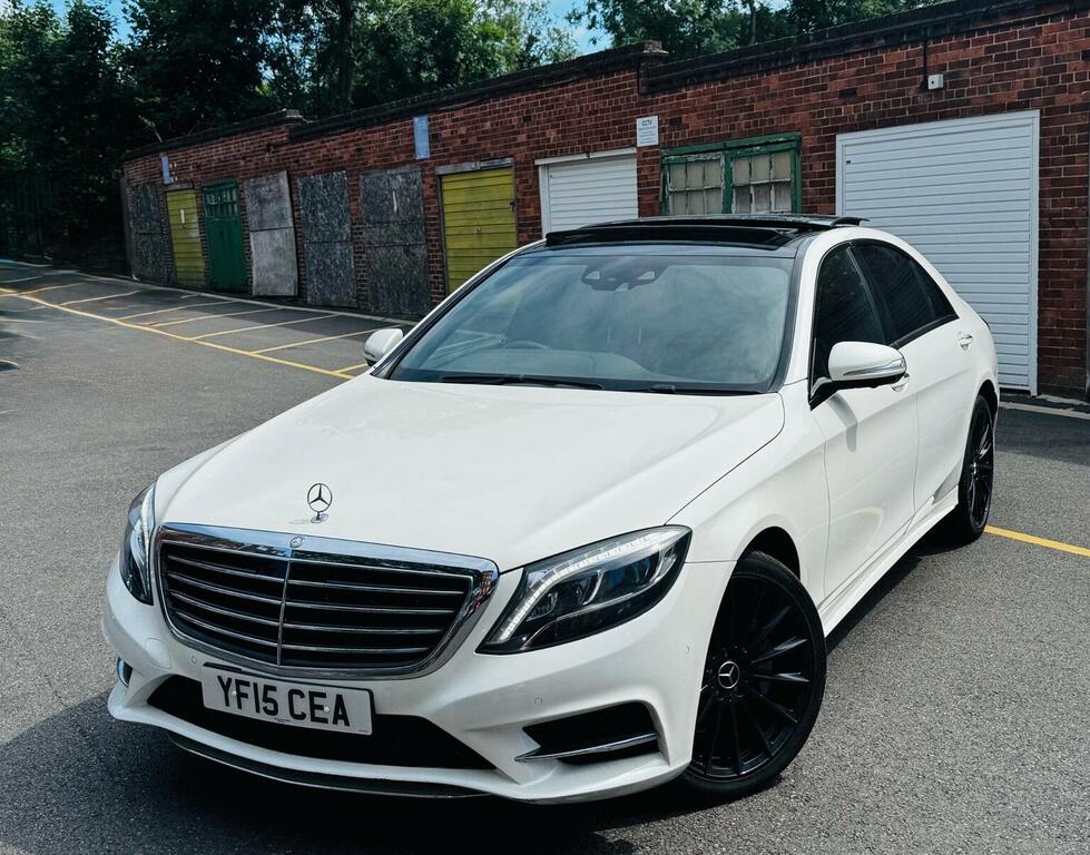 Mercedes-Benz S Class 3.0 S350l V6 Bluetec Amg Line G-tronic Euro 6 S N444TOG White #5