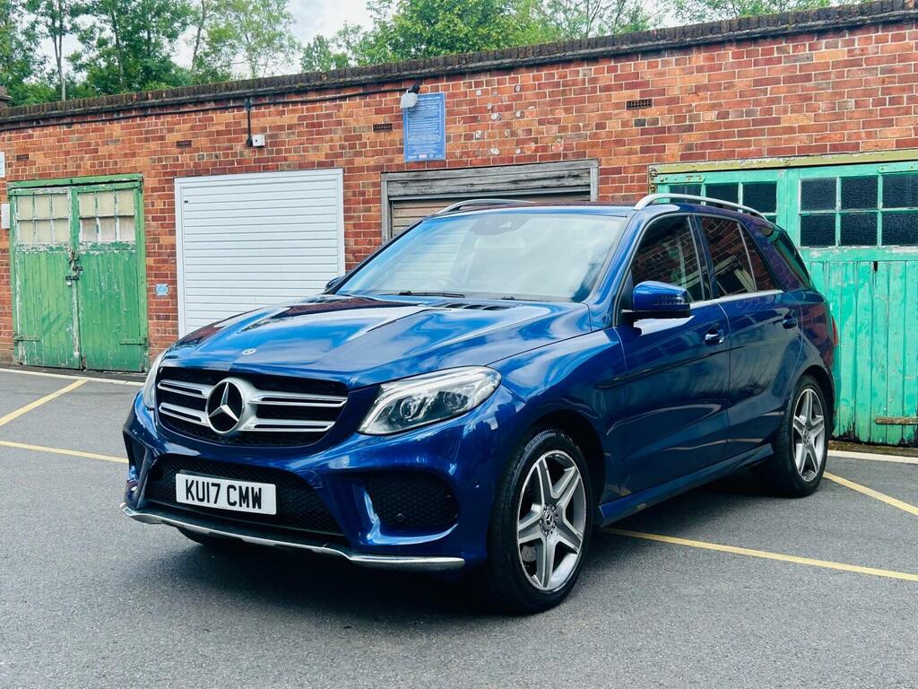 Mercedes-Benz GLE Class 3.0 Gle350d V6 Amg Line G-tronic 4Matic Euro 6 S Blue #3