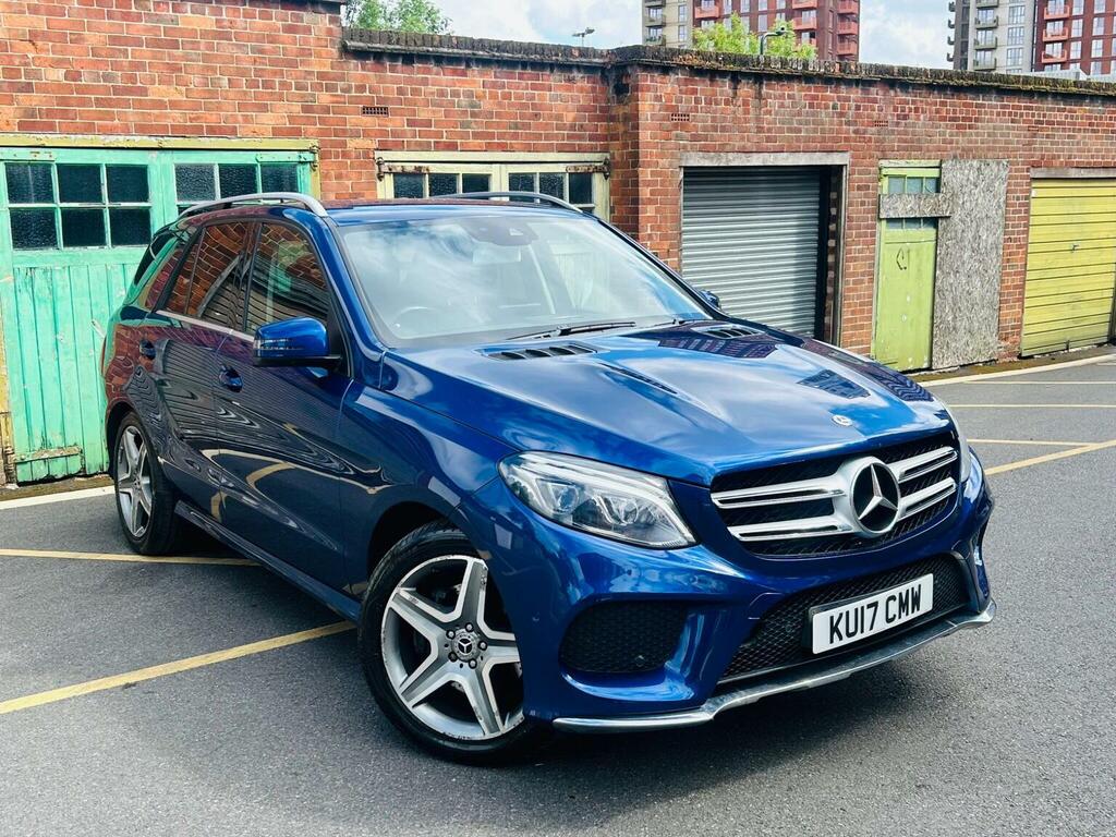 Mercedes-Benz GLE Class 3.0 Gle350d V6 Amg Line G-tronic 4Matic Euro 6 S Blue