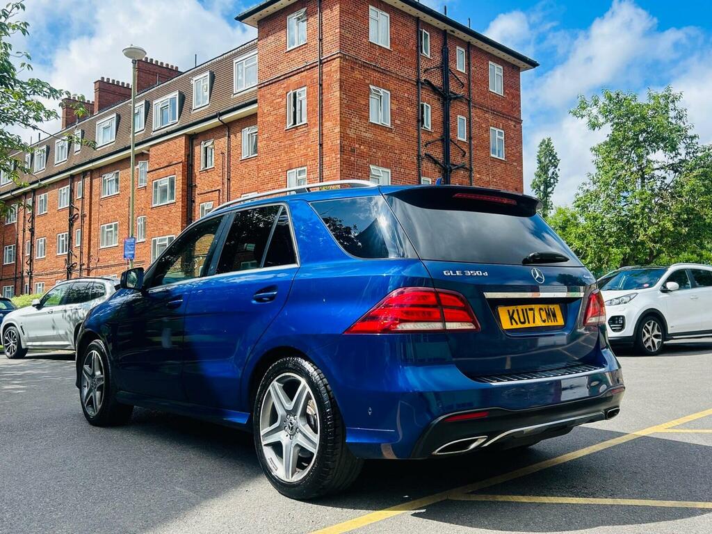 Mercedes-Benz GLE Class 3.0 Gle350d V6 Amg Line G-tronic 4Matic Euro 6 S Blue #4