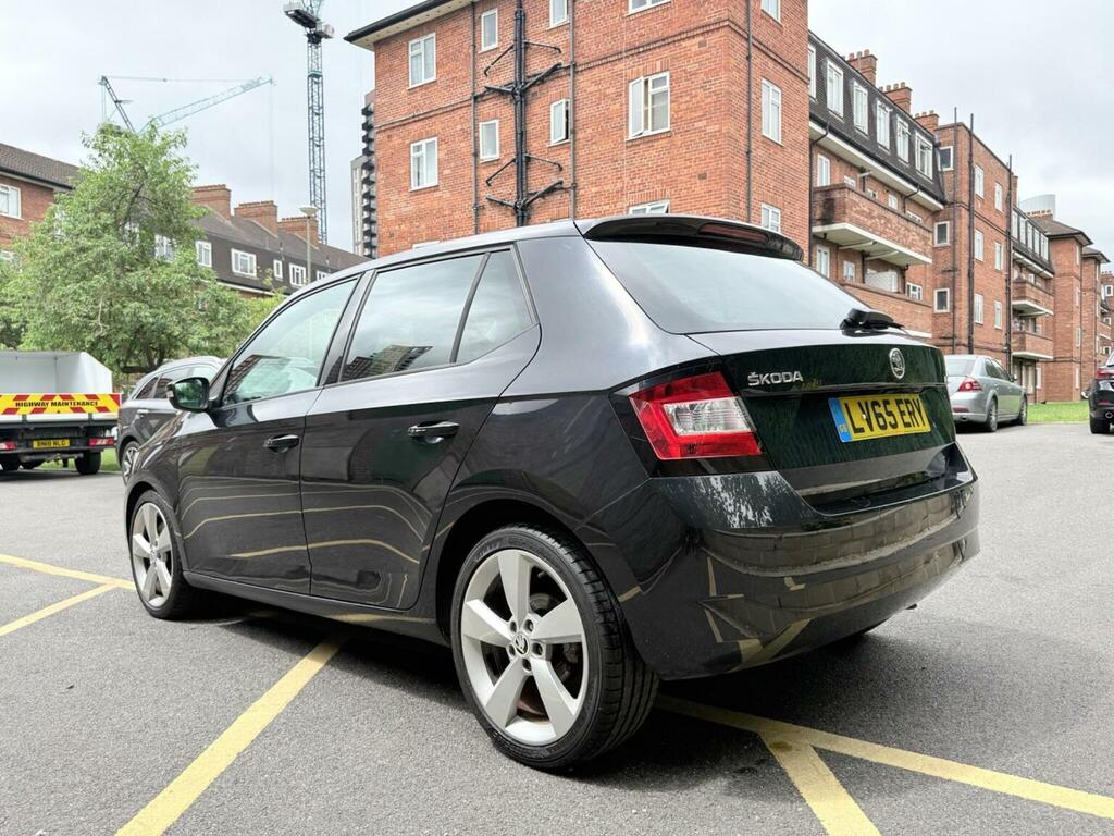 Skoda Fabia 1.2 Tsi Se L Dsg Euro 6 Ss LV65ERY Black #4