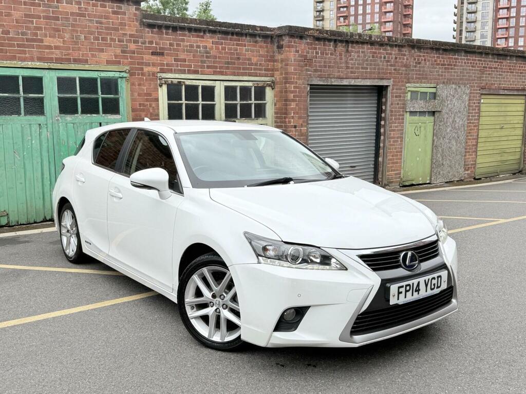 Lexus CT 1.8 200H Advance Cvt Euro 6 Ss White #2