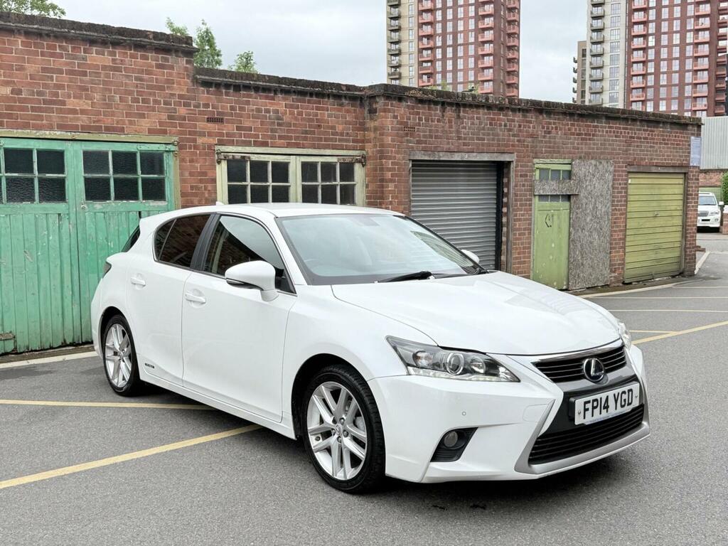 Lexus CT 1.8 200H Advance Cvt Euro 6 Ss White