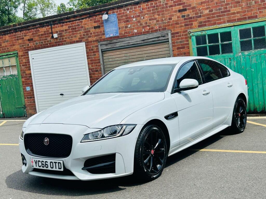 Jaguar XF 2.0D R-sport Euro 6 Ss White #5