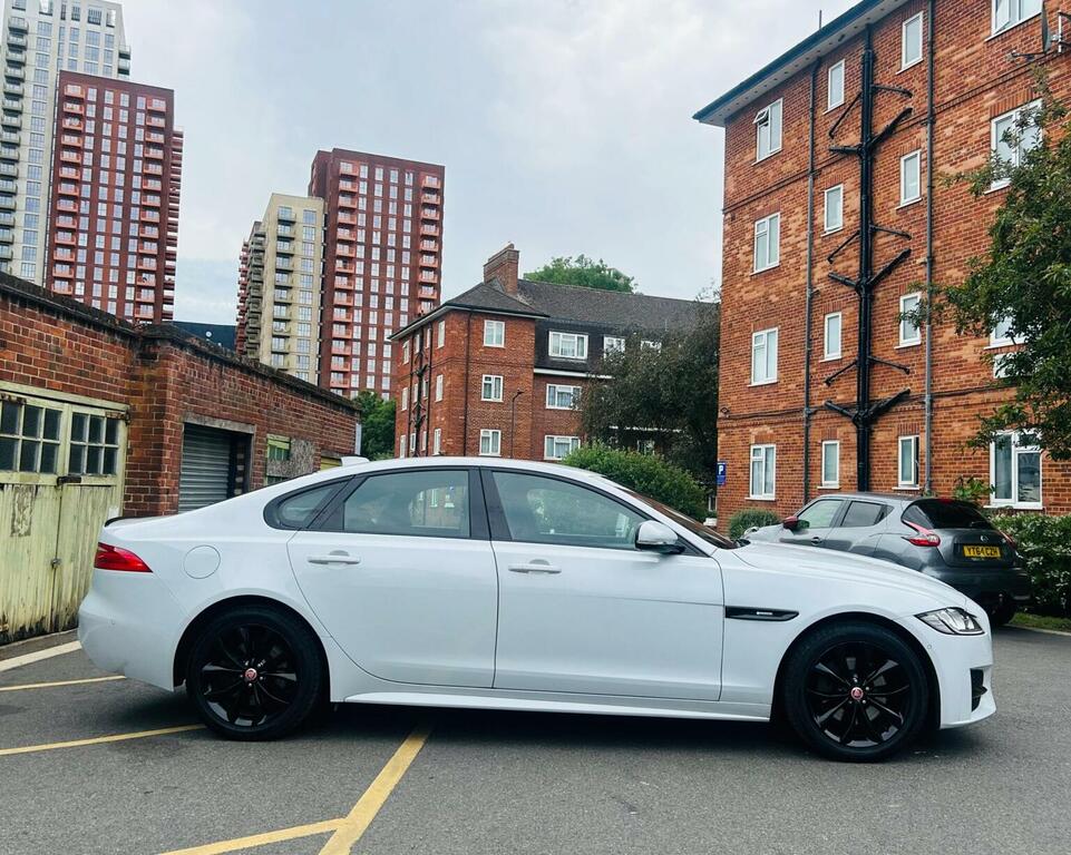 Jaguar XF 2.0D R-sport Euro 6 Ss White #6