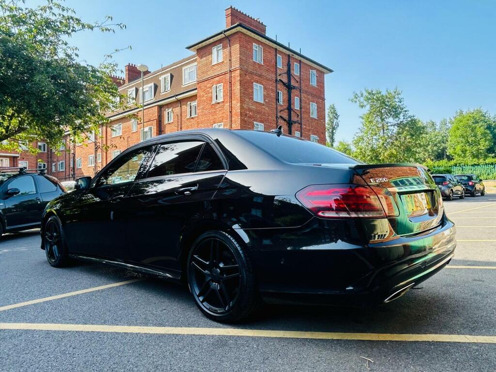 Mercedes-Benz E Class 2.1 E250 Cdi Amg Night Edition G-tronic Euro 5 S FV65WUK Black #4