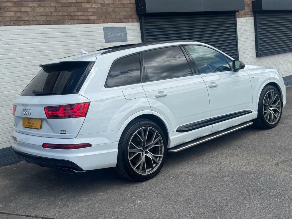 Audi Q7 3.0 Tdi V6 S Line Suv White #6