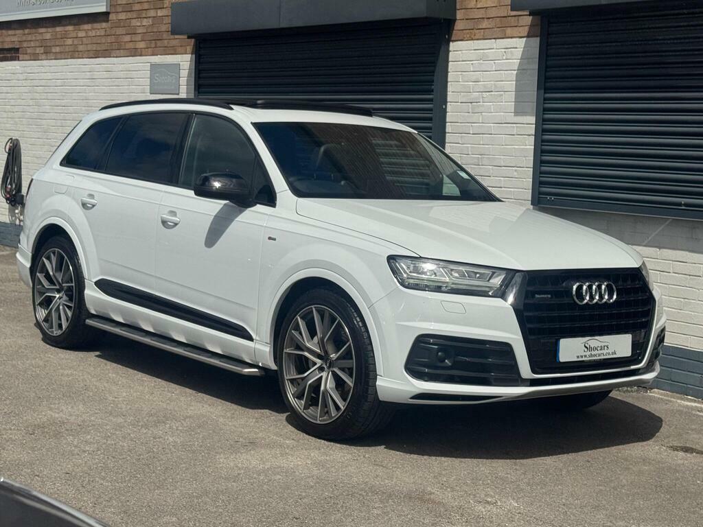 Audi Q7 3.0 Tdi V6 S Line Suv White #2