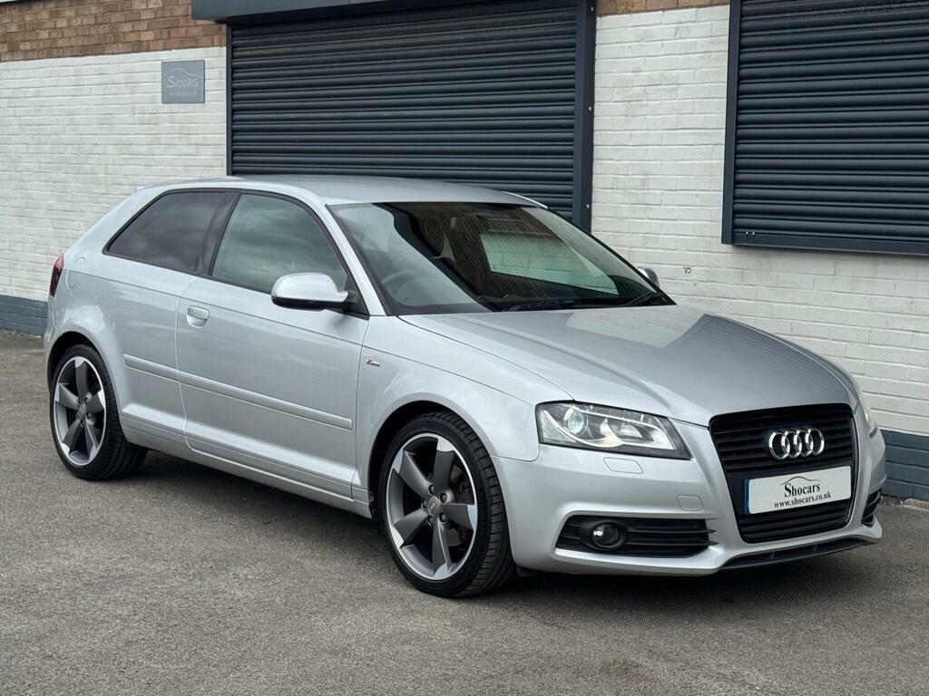 Audi A3 2.0 Tdi Black Edition Euro 5 S S Silver