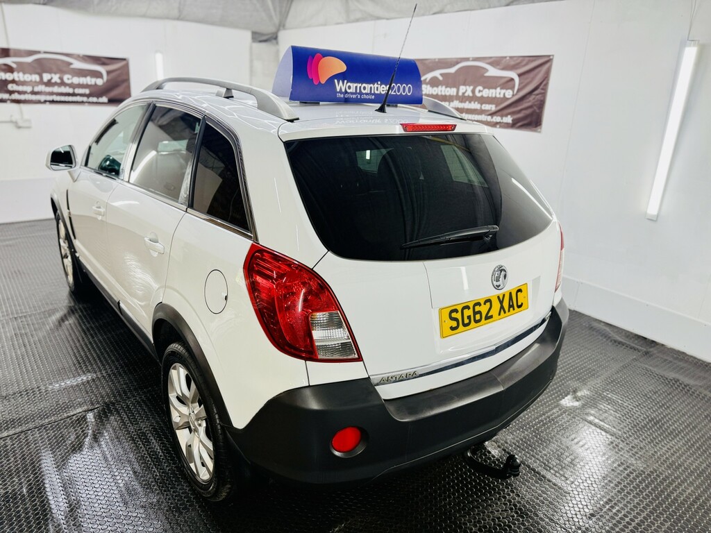 Vauxhall Antara 2.2 Cdti Exclusiv White #5