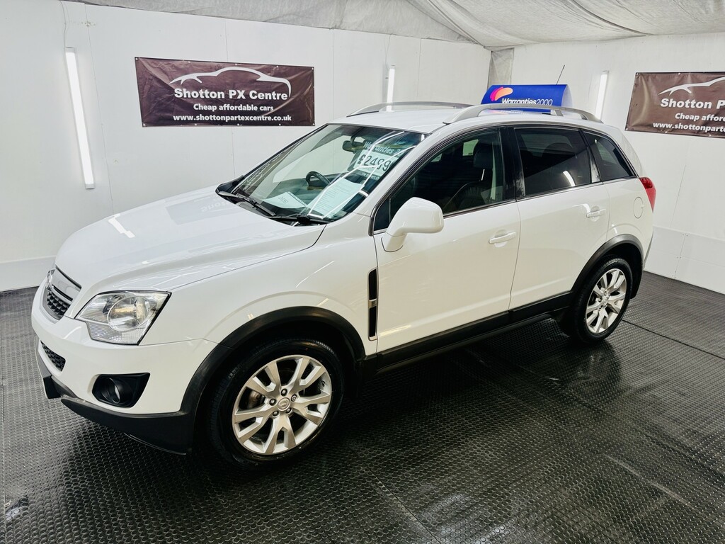 Vauxhall Antara 2.2 Cdti Exclusiv White