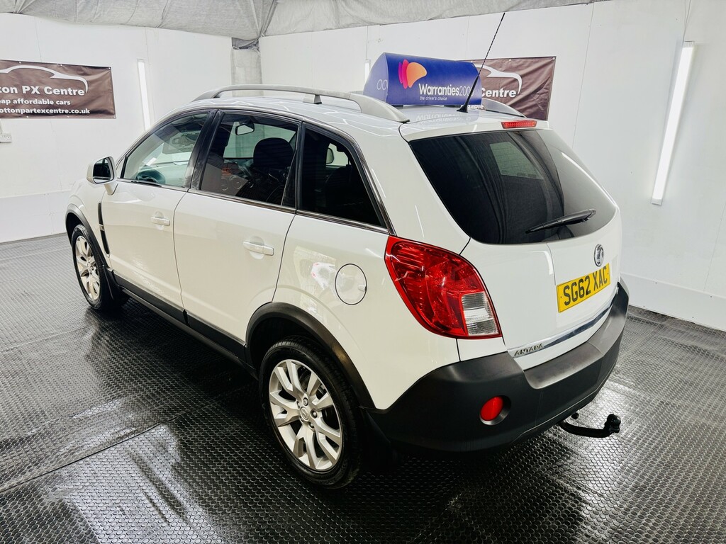Vauxhall Antara 2.2 Cdti Exclusiv White #4