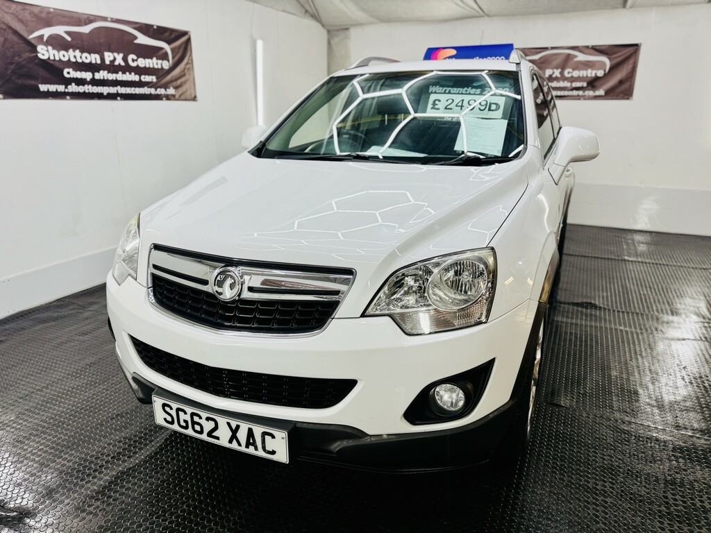 Vauxhall Antara 2.2 Cdti Exclusiv White #6