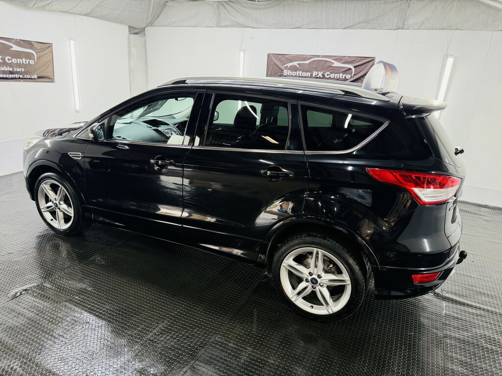 Ford Kuga 2.0 Tdci Titanium X Awd YY14XLS Black #3