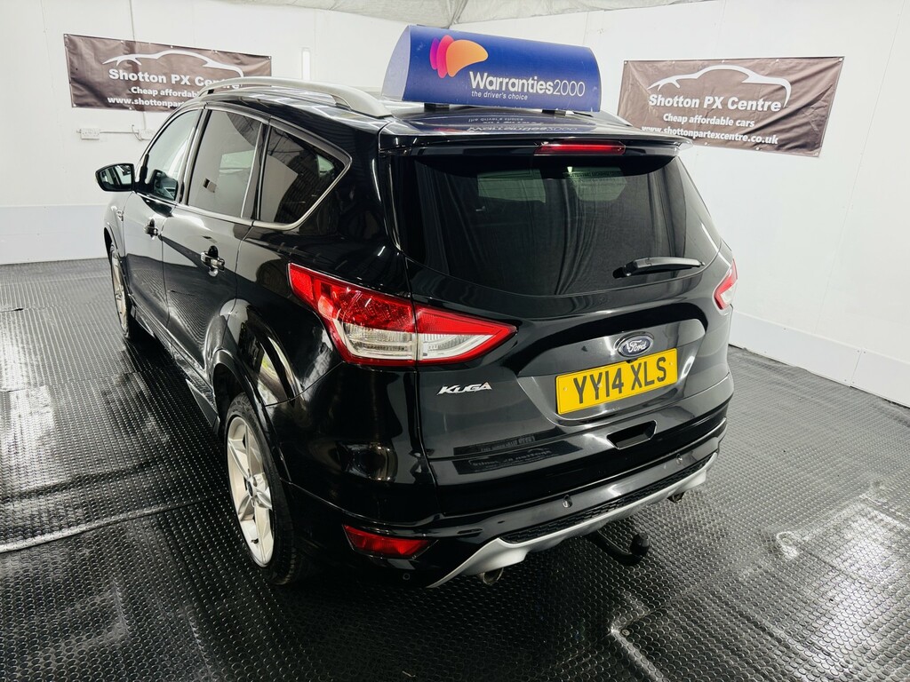 Ford Kuga 2.0 Tdci Titanium X Awd YY14XLS Black #5