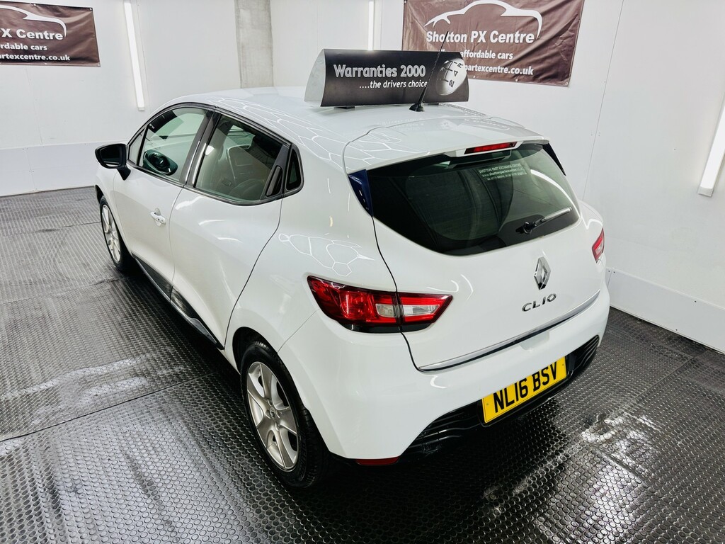 Renault Clio 1.2 Dynamique Nav 1.2 16V 75 White #5