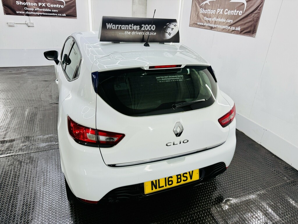 Renault Clio 1.2 Dynamique Nav 1.2 16V 75 White #6