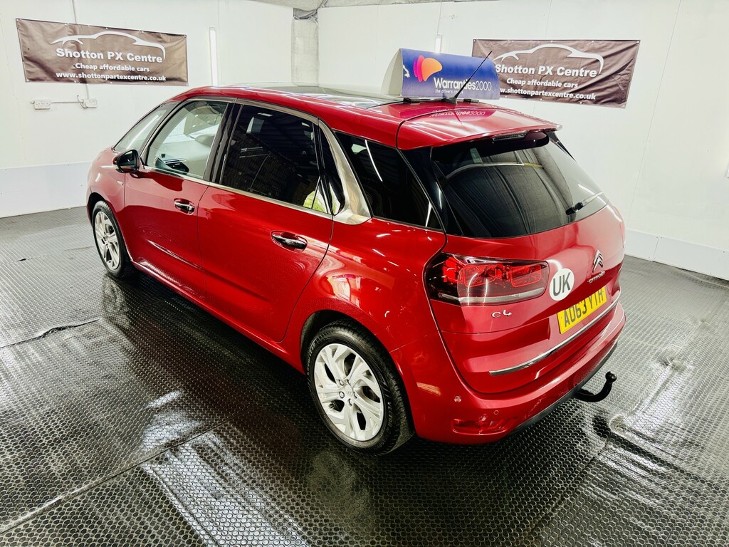 Citroen C4 Picasso 1.6 E-hdi Airdream Exclusive Red #4