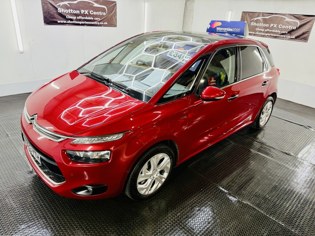 Citroen C4 Picasso 1.6 E-hdi Airdream Exclusive Red