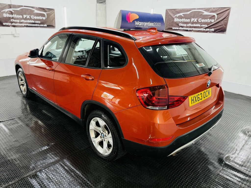 BMW X1 2.0 X1 Xdrive20d Se Orange #4