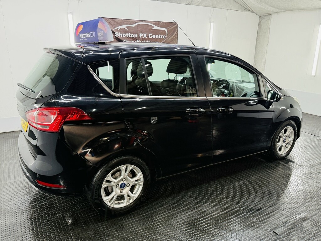 Ford B-Max Mpv 1.0T Ecoboost Titanium Euro 5 Ss 2012 Black #12