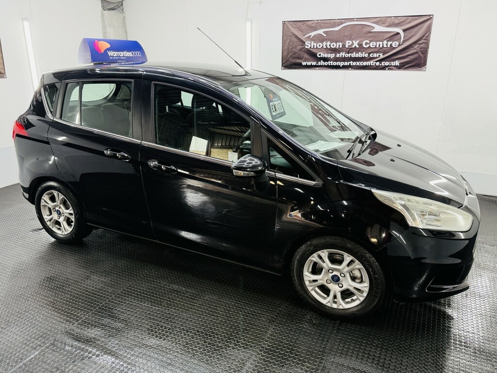 Ford B-Max Mpv 1.0T Ecoboost Titanium Euro 5 Ss 2012 Black #10