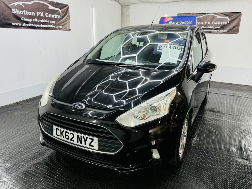 Ford B-Max Mpv 1.0T Ecoboost Titanium Euro 5 Ss 2012 Black #7