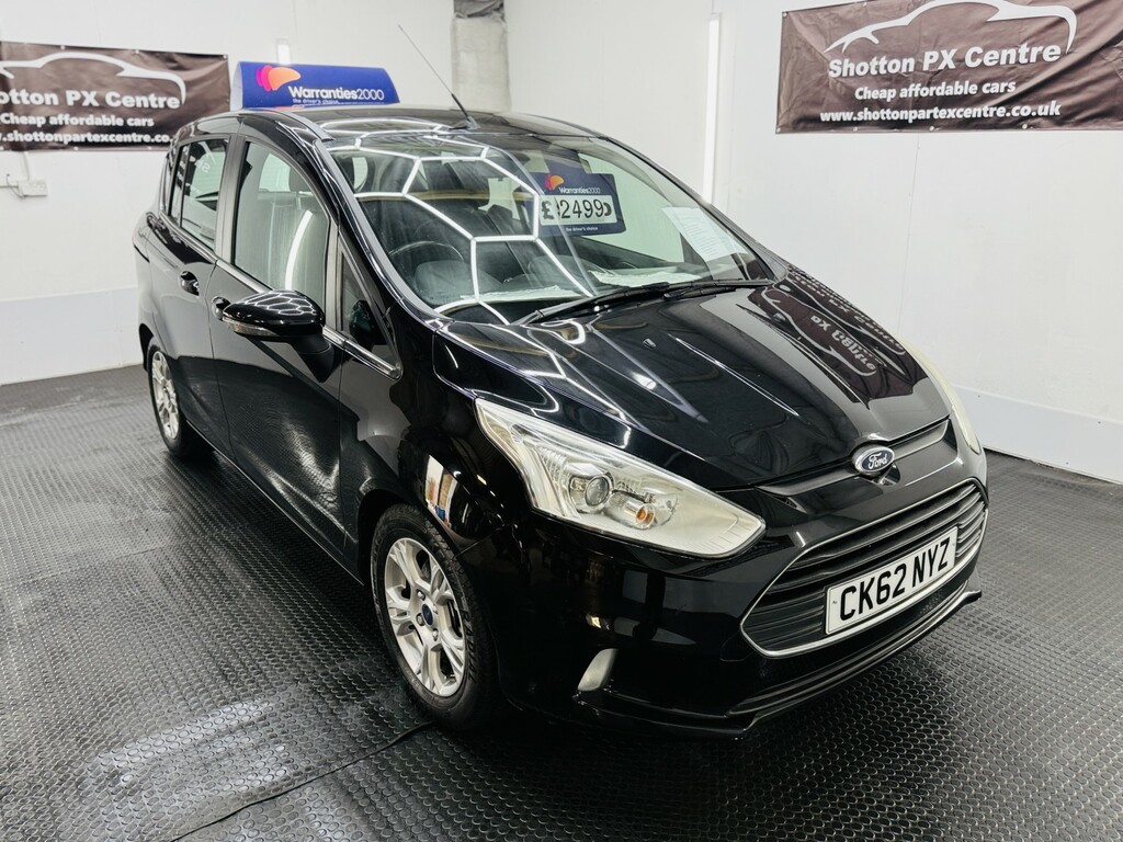 Ford B-Max Mpv 1.0T Ecoboost Titanium Euro 5 Ss 2012 Black #9