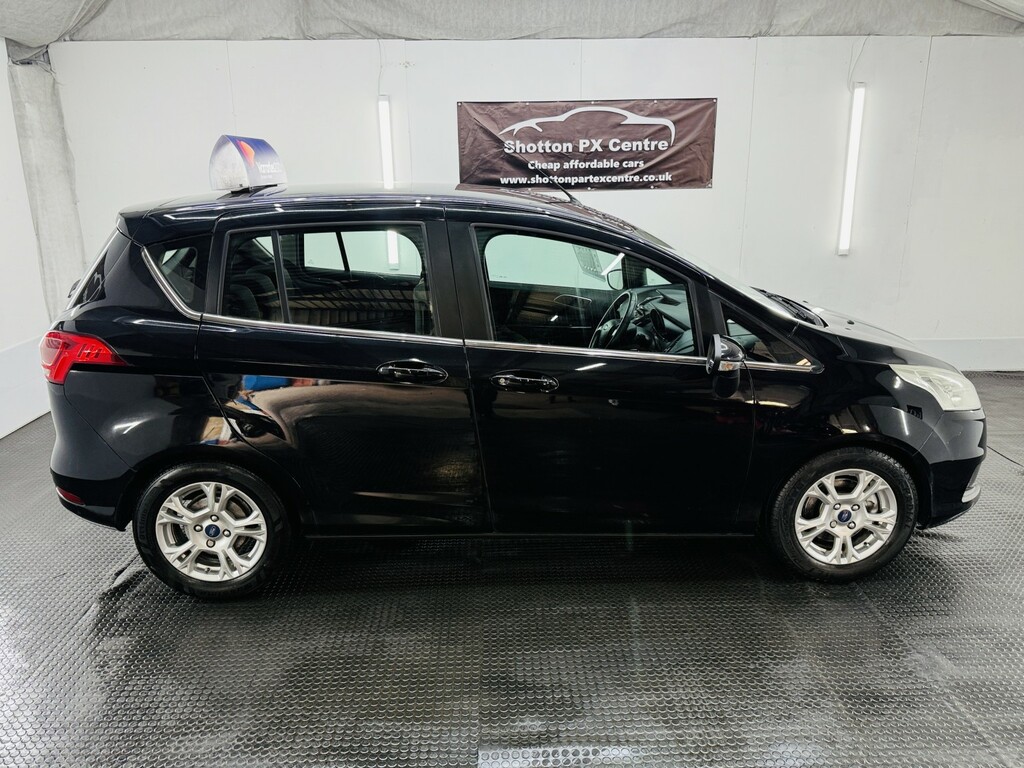Ford B-Max Mpv 1.0T Ecoboost Titanium Euro 5 Ss 2012 Black #11