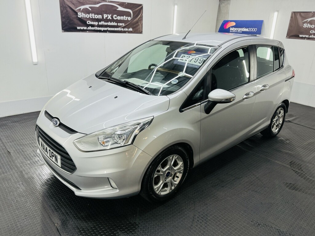 Ford B-Max 1.0 T Ecoboost Zetec Silver