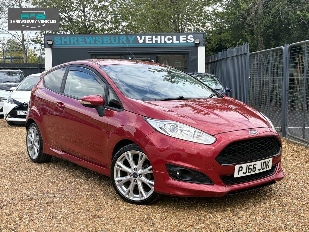 Ford Fiesta 1.0T Ecoboost Zetec S Hatchback PJ66JDK Red #6