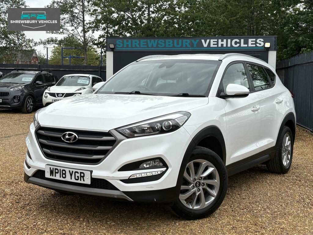 Hyundai Tucson 1.6 Gdi Blue Drive Se Nav Suv Eu White