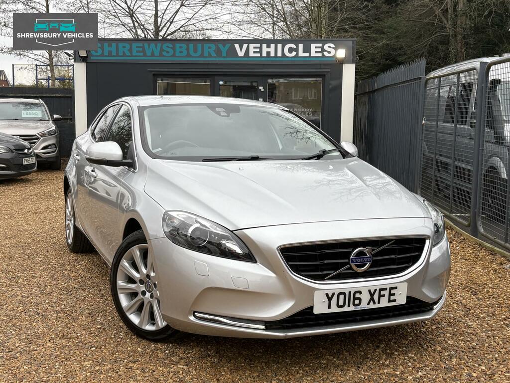 Volvo V40 2.0 D2 Se Lux Nav Hatchback Euro 6 Silver #5