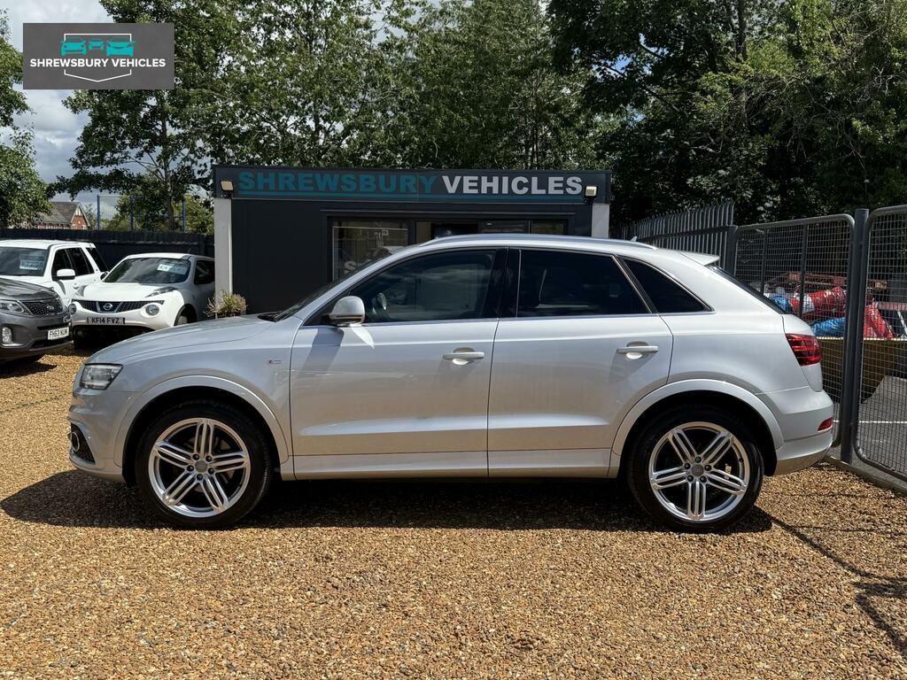 Audi Q3 2.0 Tdi S Line Plus Suv Quattro VE14RGX Silver #3