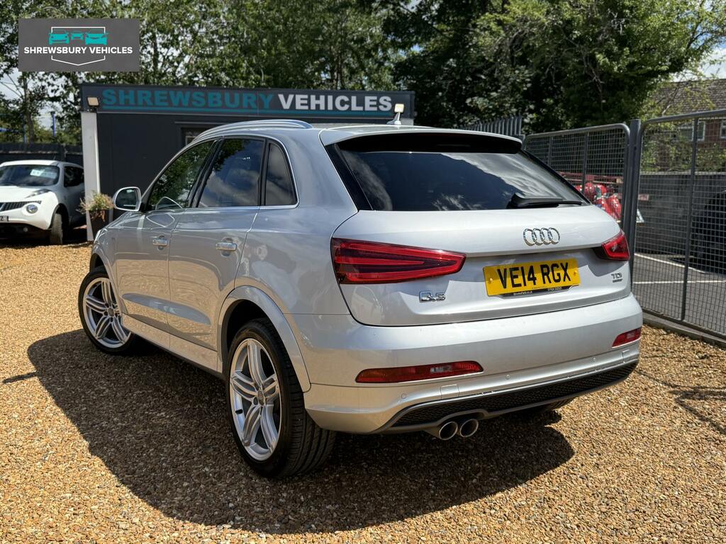 Audi Q3 2.0 Tdi S Line Plus Suv Quattro VE14RGX Silver #4