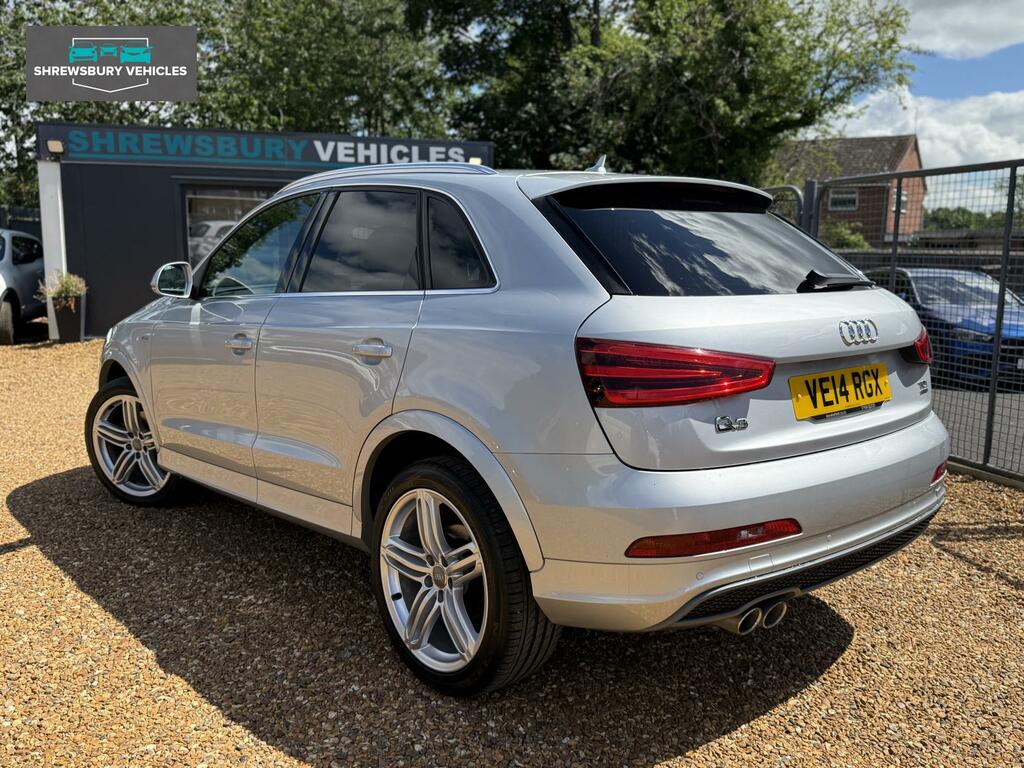Audi Q3 2.0 Tdi S Line Plus Suv Quattro VE14RGX Silver #5