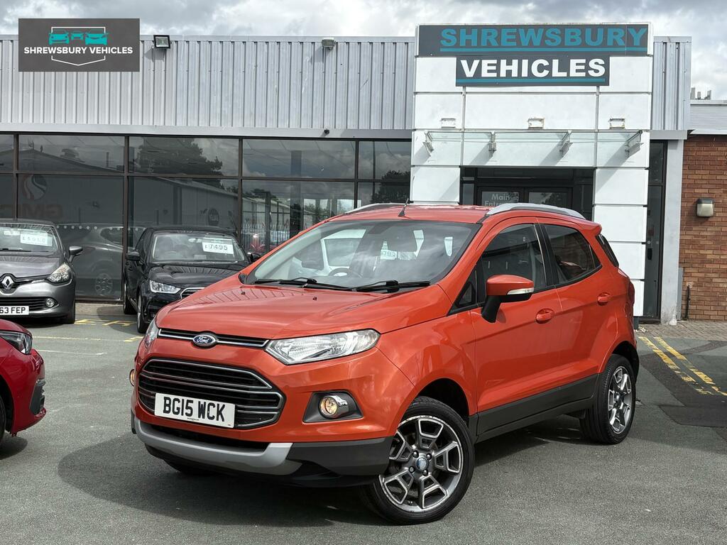 Ford Ecosport Titanium Red