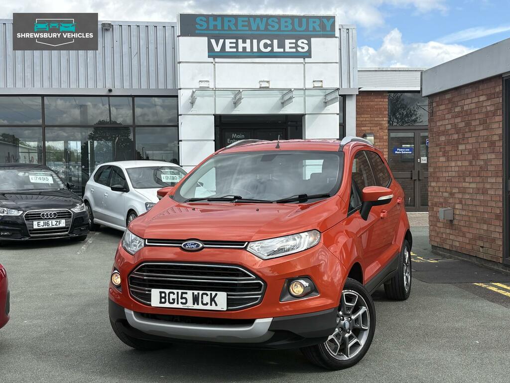 Ford Ecosport Titanium Red #3