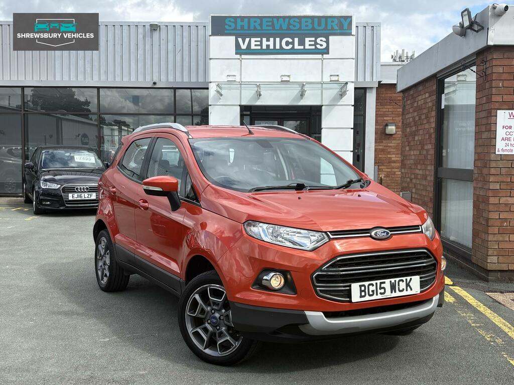 Ford Ecosport Titanium Red #4