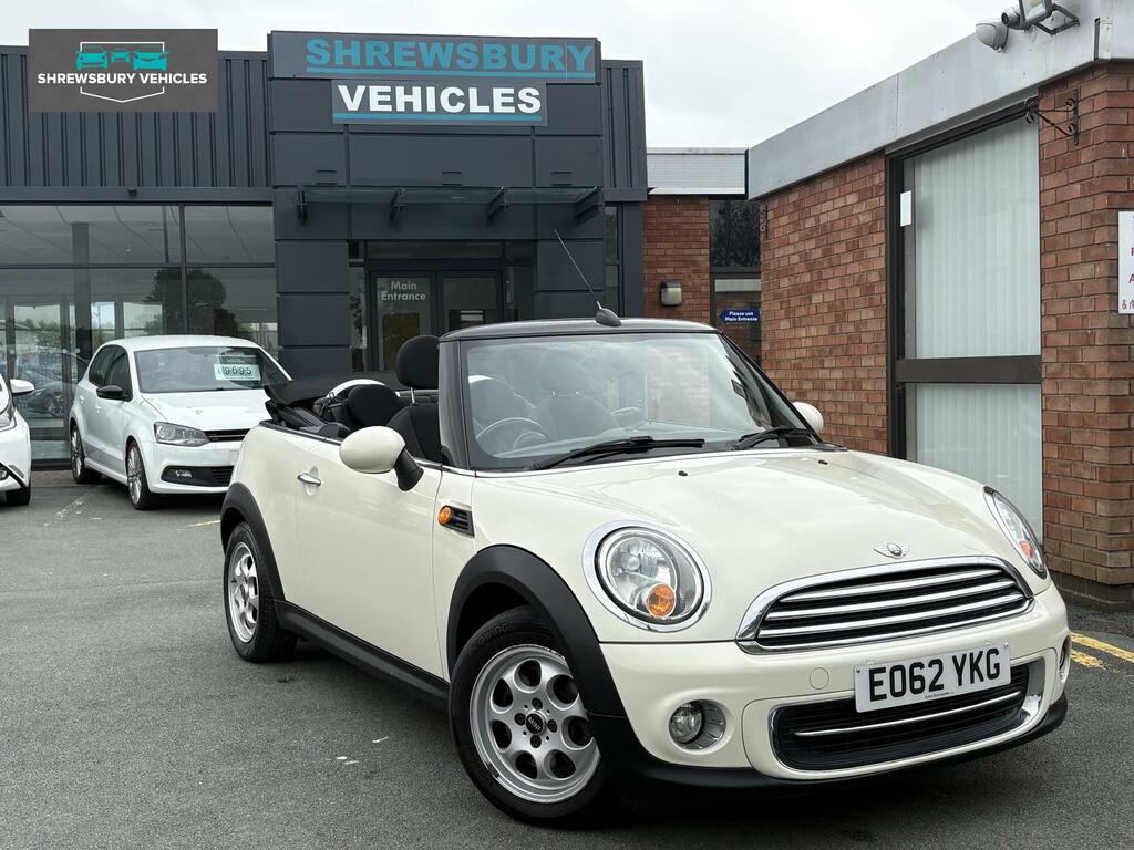 Mini Convertible Cooper White #5