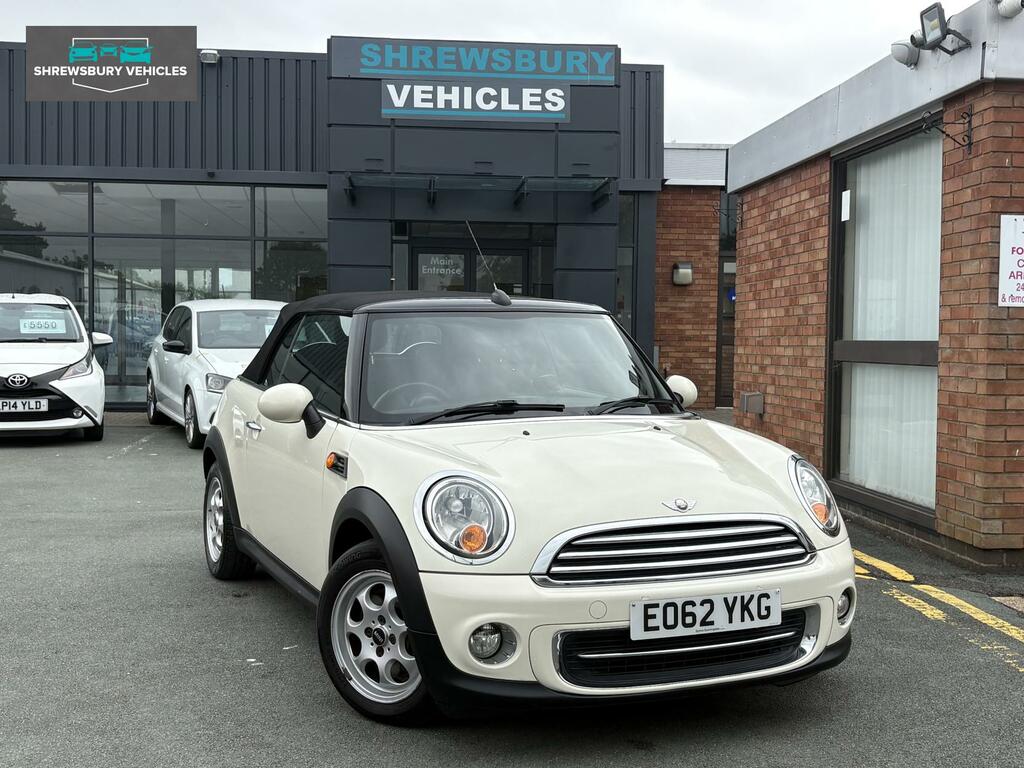 Mini Convertible Cooper White #6