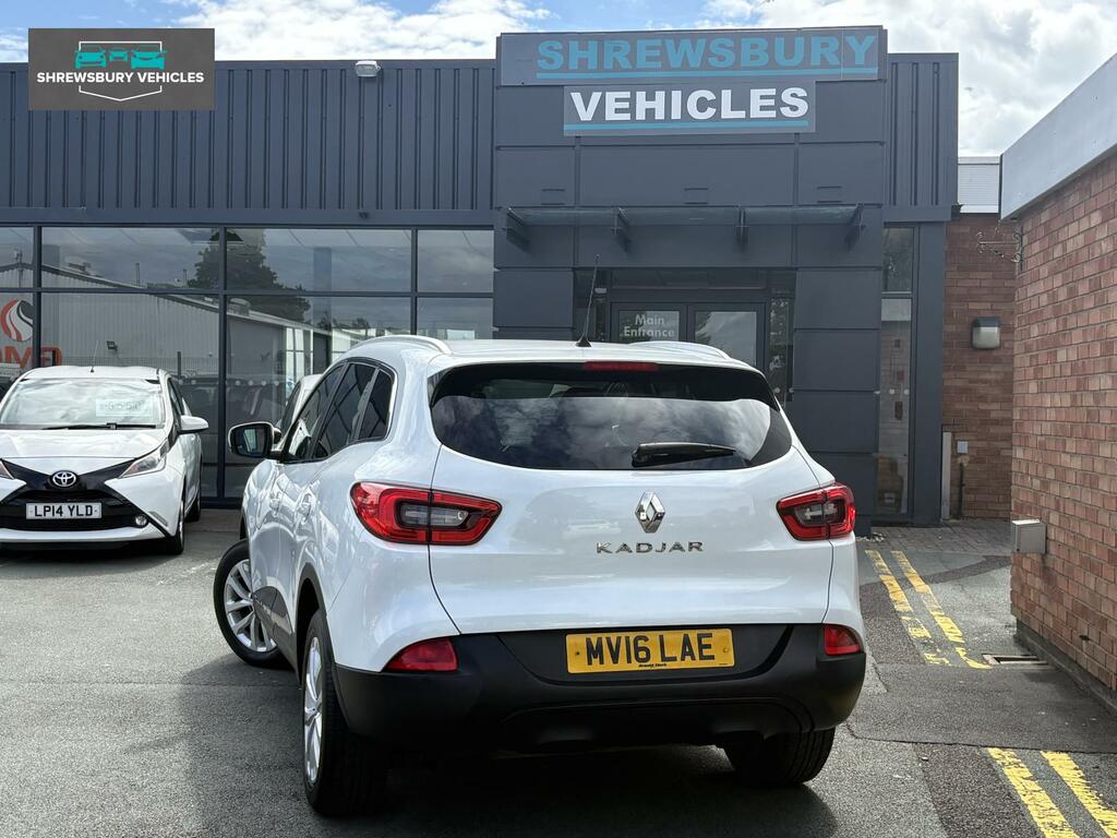 Renault Kadjar Dynamique Nav White #6