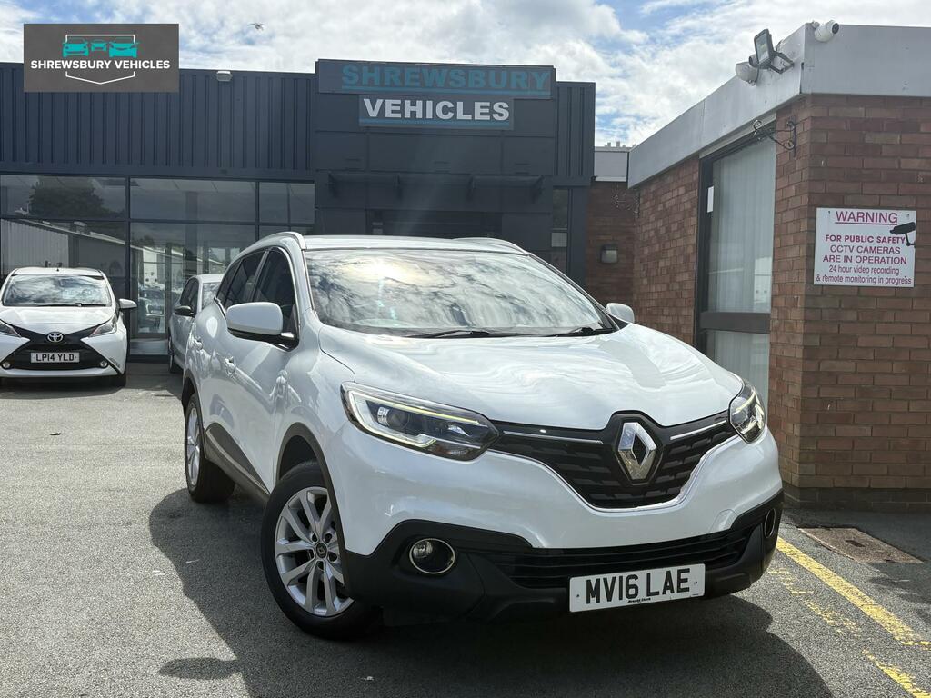 Renault Kadjar Dynamique Nav White #4