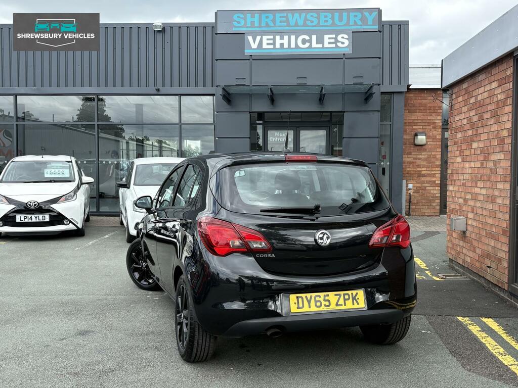 Vauxhall Corsa 1.4I Ecoflex Sri Hatchback Euro DY65ZPK Black #5