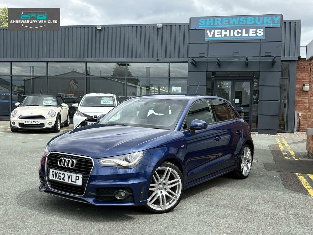 Audi A1 S Line Blue